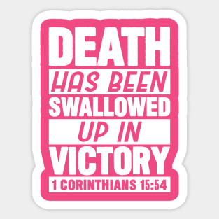 1 Corinthians 15:54 Sticker